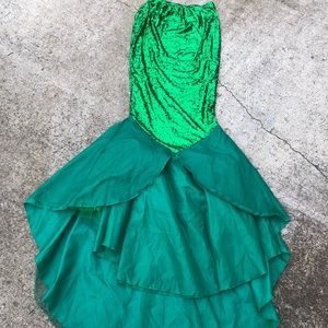 Mermaid tail skirt